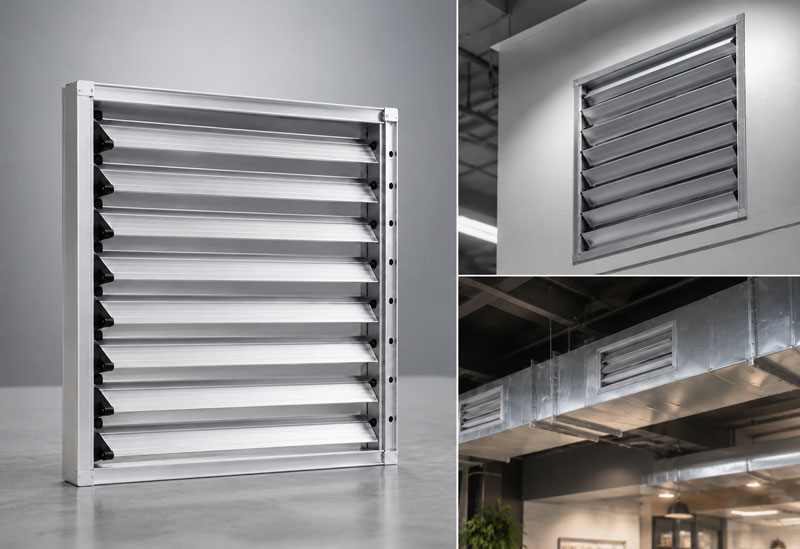 HVAC Opposed Blade Damper