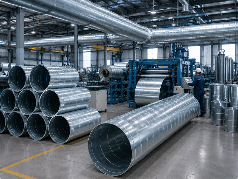 Industrial Spiral Duct Manufacturers in India
