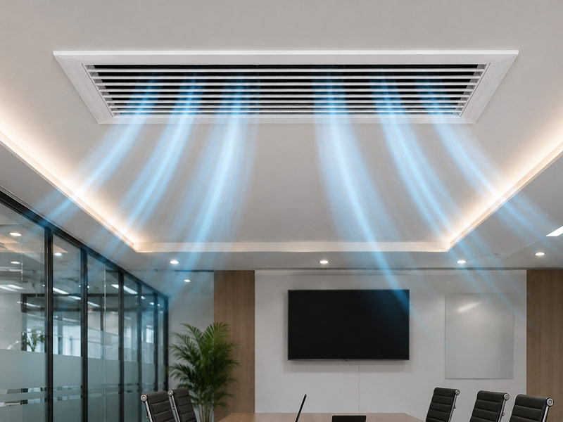Supply Air Grill for HVAC Systems