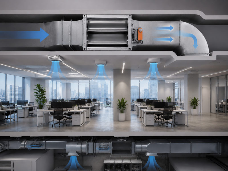 Volume Control Damper by Ducttech