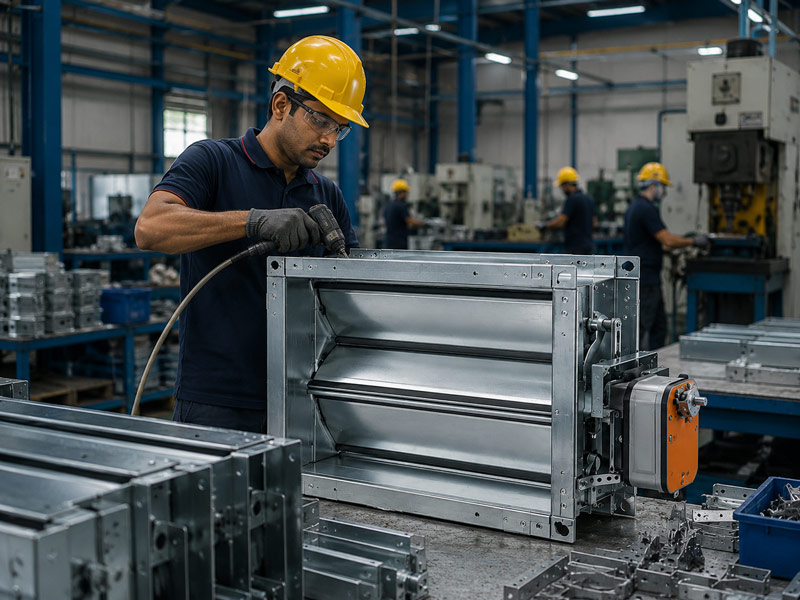 Industrial Volume Control Damper