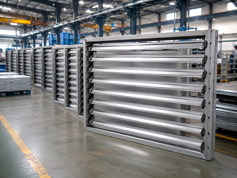 Opposed Blade Damper for HVAC