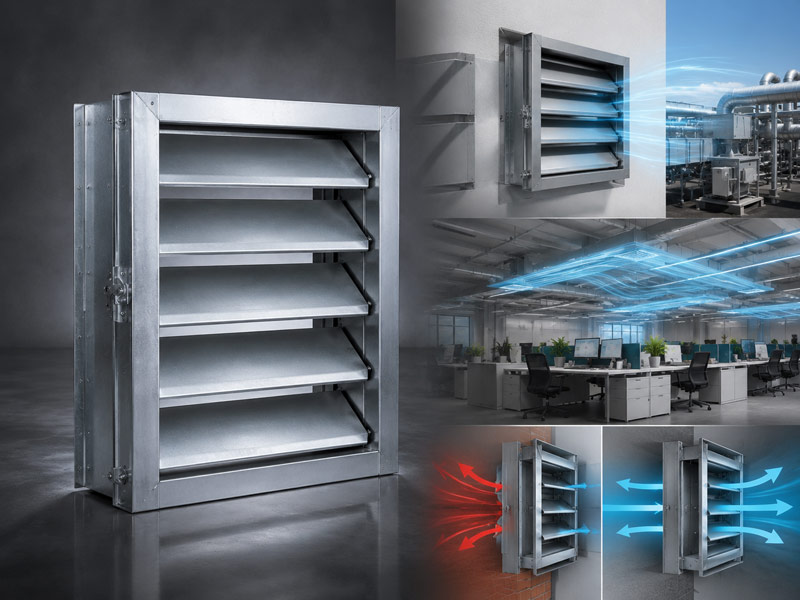 Commercial Back Draft Damper