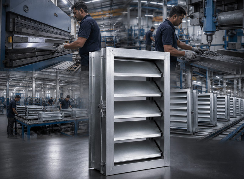 Duct Back Draft Damper