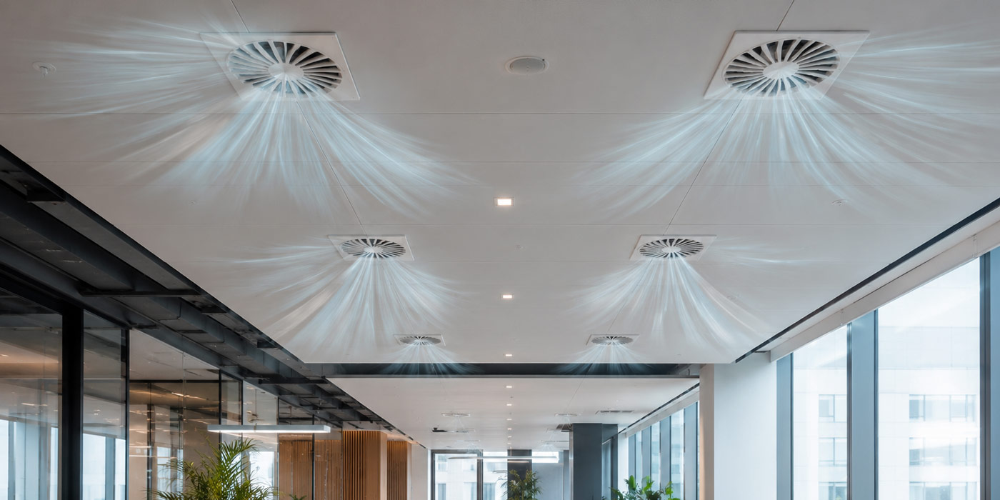 How Do Ceiling Diffusers Improve Air Distribution?