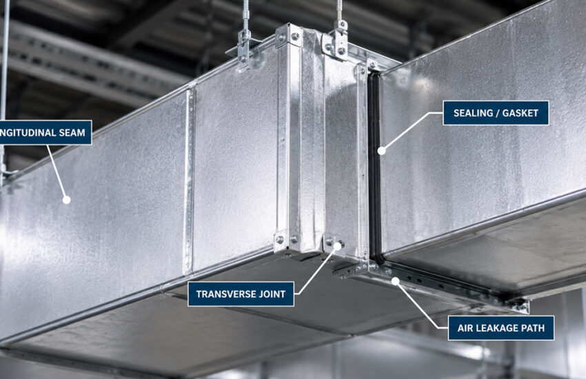 Duct Joints and Seams in HVAC Ductwork